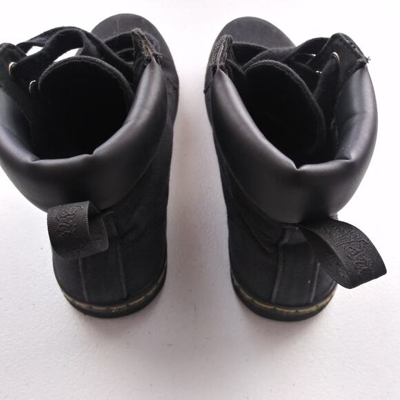 Dr.Martens Maelly Black Canvas Sneaker Skater Streetwear Grunge Size 6 - Picture 8 of 16